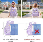 STEAMEDBUN Corduroy Toddler Backpack for Girls 2-4: Kids backpack for Boys Girls - 12 inch Preschool Kindergarten Backpacks - Floral