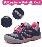 Mishansha Boy's Girl's Hiking Shoes Low Top Sneakers Outdoor Trekking Walking Climbing Running Shoes