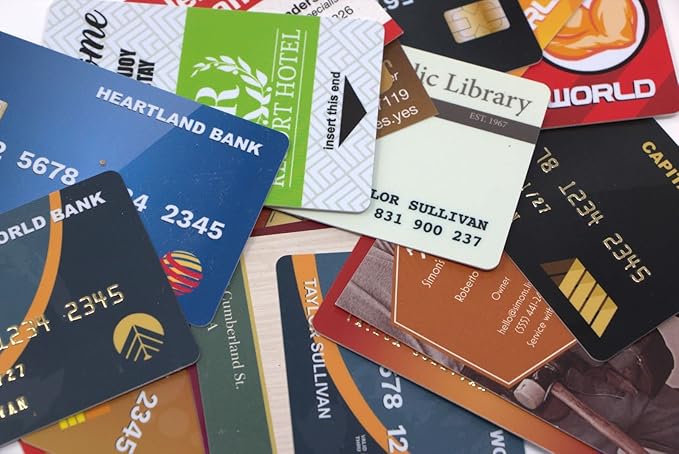 Anti-Theft Travel Wallet Decoy Cards – 6 Fake Credit Cards Pickpocket Protection