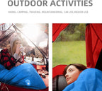 Sleeping Bags for Adults，Lightweight Waterproof Compact Sleeping Bag with Stuff Sack for Warm Camping Cold Hiking Traveling Outdoor Activities