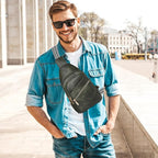 Cross Body Bags for Woman Men Sling Bag Chest Bag with Adjustable Strap Crossbody Handbags Women's Crossbody Bags