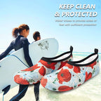 Deevike Water Shoes for Women Men Barefoot Quick-Dry Aqua Socks Slip-on for Beach Swim Surf Yoga Exercise