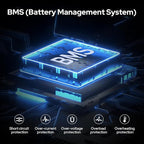 Portable Power Station with Foldable 40W Solar Panel, 100W Solar Powered Generator with Panels,110V AC Outlet Camping Solar Power Bank 146Wh DC Battery Pack for Smart Device RV Outdoor Power Outage