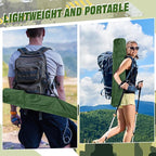 Huwena 10 Pack Folding Camping Chairs Bulk with Cupholder Carry Bags Lightweight Camp Chairs Collapsible Portable Outdoor Lawn Chair for Picnic, Beach, Outside