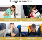PHAEDRA Motion Sickness Patches & Sea Sickness Bands for The Relief of Nausea & Vomiting in Adults and Kids from Travel of Cars, Ships, Airplanes & Other Forms of Truck