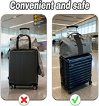 Luggage Straps for Suitcases，Multi-Use Strong Adjustable Luggage Connector Straps, Durable, Waterproof, Bungee Straps，Travel Suitcase Essential Travel Essentials (Colored Straps 4PCS)