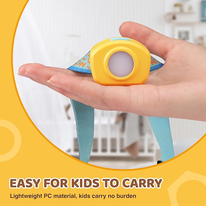 EverBrite LED Headlamp Rechargeable Kids Headlamp with RGB Mode and Adjustable Headband, 3 Modes Multicolor Headlamp for Camping, Reading, Exploring, Halloween, Christmas