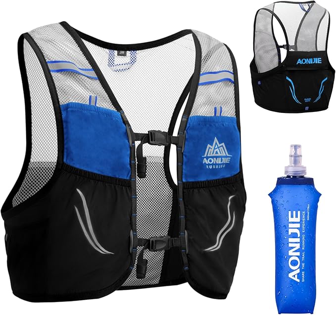 Azarxis Hydration Vest 2.5L Trail Pack Running Marathon Race Backpack Daypack for Outdoors Hiking Biking