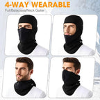 WTACTFUL Breathable Warmer Balaclava Ski Mask Windproof for Cold Weather Winter Skiing Snowboarding Snowmobile Motorcycle