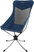 Lightspeed Outdoors Silent Swivel Lightweight Camping Chair | Foldable Compact 360 Degree Chair