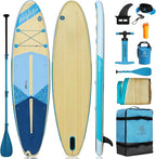 Highpi Inflatable Stand Up Paddle Board for Youth and Adults – Wide Sup with Premium Accessories, Blow Up Paddleboard for Surfing, Fishing, Yoga & More