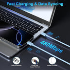 iPhone 17 16 15 Charger Fast Charging, 45W Dual USB C Phone Charger Block with 6FT Long Type C Cable Cord for Apple iPhone 17/Pro/Pro Max/17 Air/16 Pro/16 Pro Max/15 Plus/15 Pro/iPad/S26 Ultra(Blue)