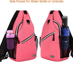 MOSISO Sling Backpack, Multipurpose Crossbody Shoulder Bag Travel Hiking Daypack