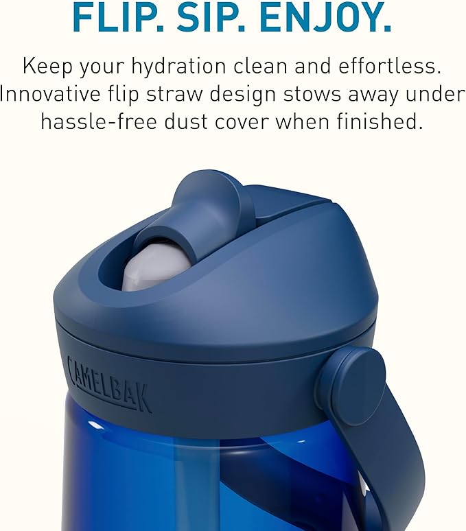 CamelBak Thrive Flip Straw Tritan Renew Water Bottle Oxford, 25oz