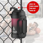 Sports Water Jug - Gallon Water Bottle - Large Insulated Stainless Steel Bottle for Gym, Workouts, Basketball, Football, Soccer - Keep Water Cold for Up To 24 Hours - 108OzNEW