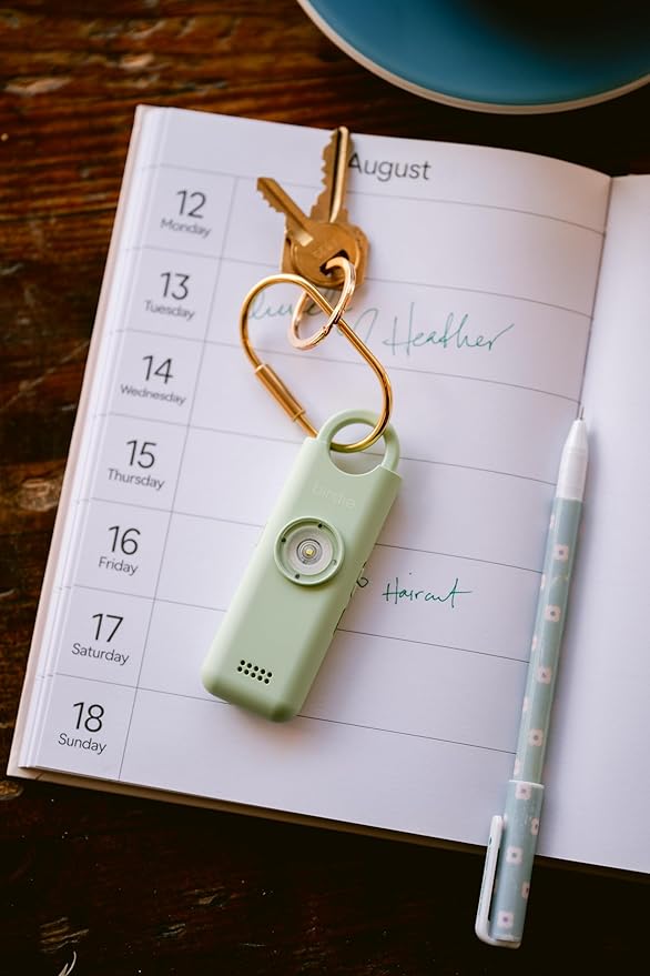 She’s Birdie 3.0 New Version – The Original Personal Safety Alarm for Women by Women–Loud Siren, Flash Light and Rechargeable Battery in a Variety of Colors (Cheetah)