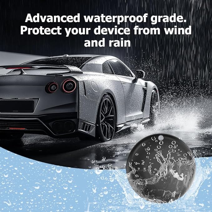 Mini GPS Tracker for Vehicles Work with Apple Find My, Tracker Device for Vehicles No Subscription No Monthly Fee Car Tracker Device Hidden Magnetic Real-Time Tracking for Cars Bikes