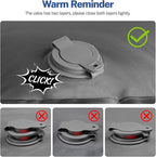 OGERY Sleeping Pad for Camping, 6" Extra-Thick Reinforced Camping Sleeping Pad with Pillows & Built-in Foot Pump, Ultralight Self Inflating Air Mattress Mat for Tent Hiking Essentials Gear