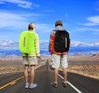 2 Pack Waterproof Rain Cover for Backpack, Backpack Rain Cover with Reflective Strip，Rucksack Rain Cover for Bicycling/Hiking