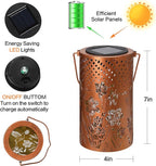 Solar Lanterns Outdoor Waterproof Hummingbird Garden Decorations Gifts for Women Gifts for Mom Grandma Birthday Gifts Hanging Solar Lanterns Outdoor for Patio Decoration, Deck, Lawn, Passageway