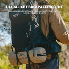 Naturehike Mongar UL 1-2 Person Backpacking Tent,15D Nylon Waterproof Ultralight One Person Two Person Tent with Footprint