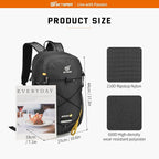 SKYSPER Small Hiking Daypack, 20L Lightweight Travel Backpacks Day Hike Pack with Waist Strap for Women Men