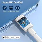 GREPHONE iPhone Charger Fast Charging,20W PD USB C Wall Charger 4 Pack with 6FT Fast Charging Cable - Fast Charger for iPhone 14/14 Pro Max/13/13 Pro/12/12 Pro/11/11 Pro/XS, iPad