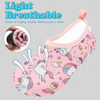 Deevike Kids Water Shoes Boys Grils Barefoot Quick Dry Aqua Socks Beach Shoes for Toddler Sports Swim Surf Outdoor Walking