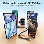 INIU Pocket Size Portable Charger, Ultra Small 10000mAh 45W PD Power Bank, USB C in&Out Fast Charging Battery Pack, Travel Essentials Powerbank for iPhone 17 16 15 14 Pro Air, iPad, Samsung S24 etc