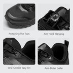 FREE SOLDIER Men's Trail Running Hiking Tactical Shoes - Breathable Lightweight Non-Slip Outdoor Sneakers for Walking Gym Backpacking Athletic Shoes