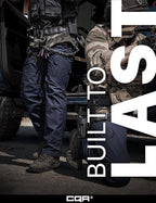 CQR Men's Tactical Pants, Water Resistant Ripstop Cargo Pants, Lightweight EDC Work Hiking Pants, Outdoor Apparel