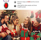 Reyke Key Finder, 80dB+ RF Item Locator Tags with 131ft. Working Range, Wireless Remote Tracker for Wallet, Phone, Glasses, Pet, 1 RF Transmitter & 4 Receivers