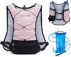 Hydration Backpack, Water Backpack, Women's Running Vest, Running Backpack with Water Bag, Lightweight Hiking Backpack, Men's Cycling Backpack