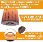 ALEVMOOM Upgraded XXL 19.7" Collapsible Stool, Heavy Duty Portable Folding Stool Max Load 1000 lbs, Retractable Telescoping Foldable Seat for Camping Fishing Hiking Travel BBQ