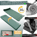 Self Inflating Sleeping Pad with Electric Pump, 3.14" Ultra-Thick Memory Foam Sleeping Mats for Camping,Easy Inflate&Deflate,9.5 R-Value Insulated Camping Mattress Pad with Pillow for Car Travel Tent