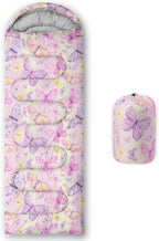 QOOMO Camping Sleeping Bags,3 Season Warm & Cool Weather,Lightweight,Waterproof Sleeping Bags for Adults & Kids,Traveling,and Outdoors,Camping Gear Equipment