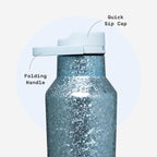 Corkcicle Classic Sport Canteen Insulated Water Bottle - Keeps Beverages Cold 25 Hours - Triple Insulated - Summer Drinkware Gift - Keeps Drinks Ice Cold - Leak-Proof Cap - 20 oz - Ice Breaker