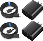 45W USB C Fast Charger, 45Watt Super Fast Charger Type C with 6.6ft Android Fast Charging Cable Cord for Samsung Galaxy S26 Ultra/S26/S26+/S25 Ultra/S25/S24/S23 Ultra/S22 Ultra/S20 Ultra/Note 10 Plus