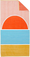 Loon & Lake Luxury Oversized Beach Towels - Beach Sunset | Oversized 40" x 70" | Crafted from 100% Combed Cotton | Ultra Plush & Super Soft | Rays Collection