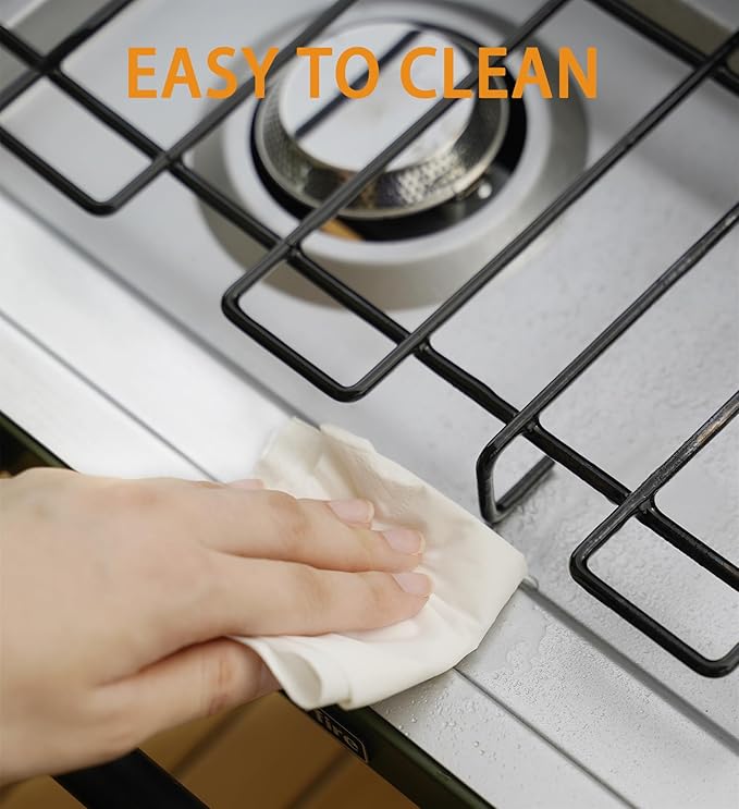 ONLYFIRE Portable Camping Stove 2-Burner, Propane Camp Stove with Foldable Legs, Camping Grill Stove with Adjustable Burners, Heavy-Duty Latch & Handle for Camping Tailgating RV BBQ, Green