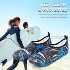 Deevike Water Shoes for Women Men Barefoot Quick-Dry Aqua Socks Slip-on for Beach Swim Surf Yoga Exercise