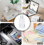 Type C Charger,USB C Android Phone Wall Charger Block & 6.6ft C Charger Fast Charging Cable for Samsung Galaxy S26/S25/S22/S22+/S22 Ultra /S21/S21+/S20/S10/S10+/S10e/S9/S9+/S8/S8Plus/Edge/Active/Note
