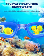 Aegend Swim Goggles, Swimming Goggles No Leaking Full Protection Adult Men Women Youth