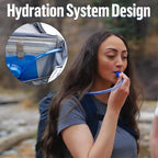 Night Cat Internal-frame Hiking Backpack: 30L Camping Backpack for Men Women Lightweight Waterproof Rain Cover Blue