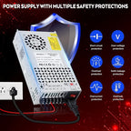 VAYALT 24V 25A 600W DC Switching Power Supply, Universal Regulated Switching AC 110V/220V to DC 24V Transformer, 24V Power Supply for Industrial, CCTV, Computer Project, 3D Printer, LED Strip Light