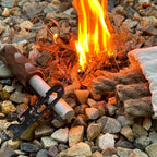 inc. Emergency Fire Starter with Weatherproof Fat Rope Tinder