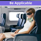 3 Pcs Inflatable Camping Travel Pillow Botanical Ferns Leafy Summer Style U-Pillow and Square Pillow with Eye maskfor Neck Lumbar Support Camp Hiking Sleeping