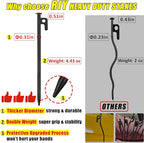 16 Pack Tent Stakes Heavy Duty Metal Tent Pegs for Camping Steel Tent Stakes 12 inch Unbreakable and Inflexible