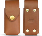 Leather Multitool Sheath Compatible with Leatherman Wave & Wave+ | Ultra Durable Full Grain Leather Tool Holder, Multi Tool Holster, Solid Brass Rivets - Belt Accessories for Men - Tan