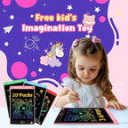 20 Pack LCD Writing Tablet for Kids - Erasable and Reusable Toddler Doodle Board in 8.5 inch, Ideal Drawing Pad for Learning Toy for Ages 3-8, Gift for Girls Boys (20 Pack)
